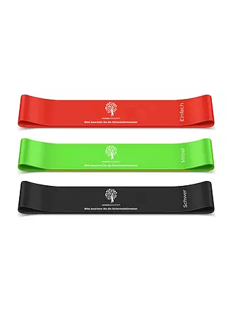 HUMANWERKSTATT | Set de 3 bandas de resistencia | 